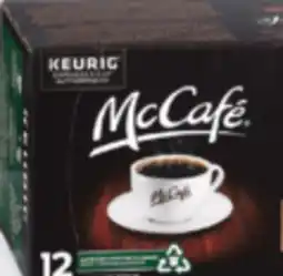 Familiprix KEURIG, McCAFÉ, 100% Arabica coffee, 12 capsules K-Cup offer