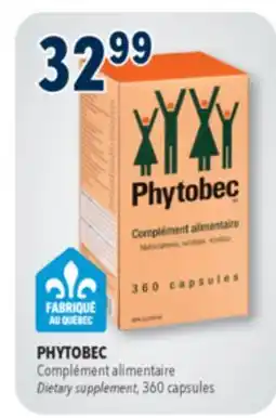 Familiprix PHYTOBEC, Dietary supplement, 360 capsules offer