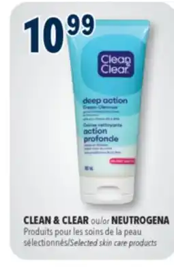 Familiprix CLEAN & CLEAR Selected skin care products offer