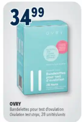 Familiprix OVRY, Ovulation test strips, 28 units offer