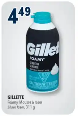 Familiprix GILLETTE, Foamy, Shave foam, 311 g offer