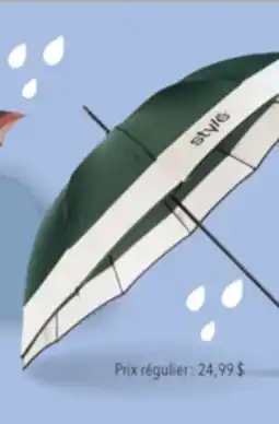 Familiprix STYLÉ, Selected umbrellas offer