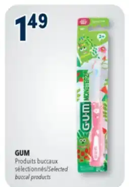 Familiprix GUM, Selected oral products offer