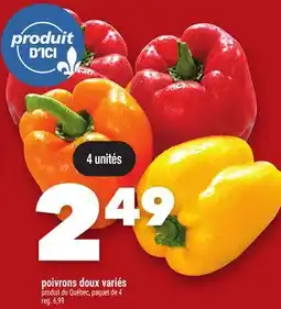 Marche Ami poivrons doux variés offer