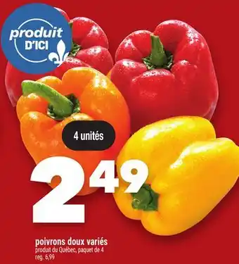 Marche Ami poivrons doux variés offer