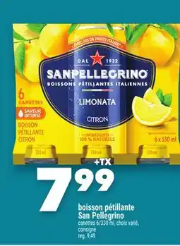 Marche Ami Boisson pétillante San Pellegrino offer