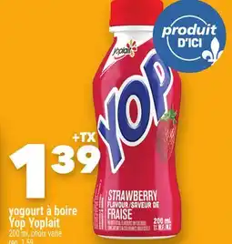 Marche Ami yogourt à boire Yop Yoplait offer