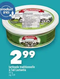 Marche Ami Tartinade traditionnelle à l'ail Lactantia offer