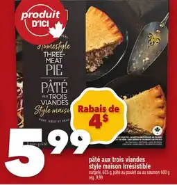 Marche Ami Pâté aux trois viandes style maison Irrésistible offer
