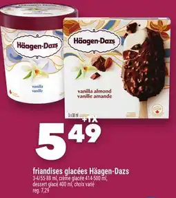 Marche Ami Friandises glacées Häagen‑Dazs offer