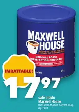 Marche Ami Café moulu Maxwell House offer