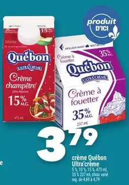 Marche Ami crème Québon Ultra'crème offer