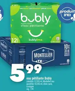 Marche Ami Eau pétillante Bubly offer