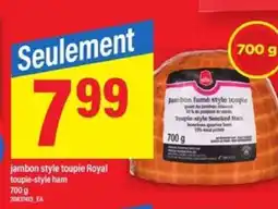 Maxi jambon style toupie Royal offer