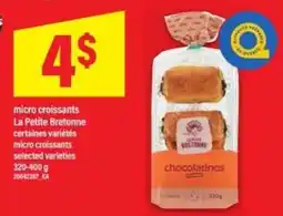 Maxi micro croissants offer