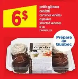 Maxi petits gâteaux confetti offer