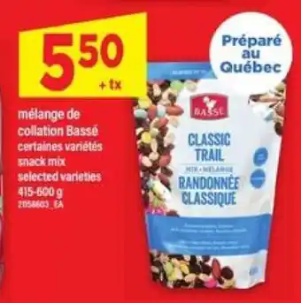 Maxi mélange de collation Bassé offer