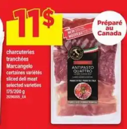 Maxi charcuteries tranchées Marcangelo offer