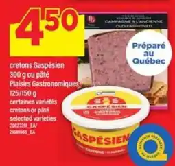 Maxi cretons Gaspésien offer