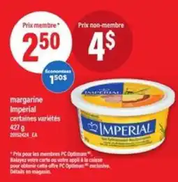 Maxi margarine Imperial offer
