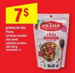 Maxi graines de chia Prana offer