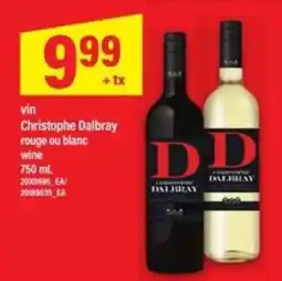 Maxi VIN CHRISTOPHE DALBRAY offer