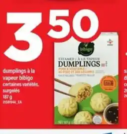 Maxi Dumplings à la vapeur Bibigo offer