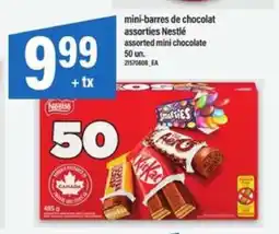 Maxi MINI-BARRES DE CHOCOLAT ASSORTIES NESTLÉ offer