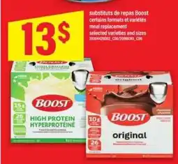 Maxi BOOST MEAL REPLACEMENT offer