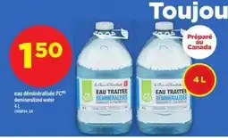 Maxi EAU DÉMINÉRALISÉE PC offer