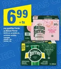 Maxi eau gazéifiée Perrier ou Maison Perrier offer