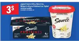 Maxi yogourt Source offer