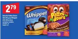Maxi biscuits Pattes d'ours ou Whippet offer