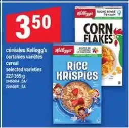 Maxi Kellogg's céréales offer