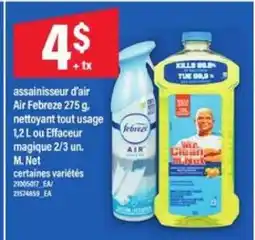 Maxi Air Febreze & Mr. Clean offer