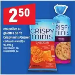 Maxi CRISPY MINIS QUAKER offer