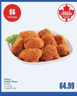 Wholesale Club PINTY'S BUFFALO FLINGS, 2 x 2 kg offer