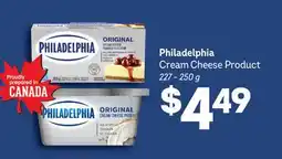 Wholesale Club PHILADELPHIA CREAM CHEESE PRODUCT, 227 – 250 g offer
