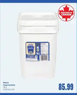 Wholesale Club HEINZ MAYONNAISE, 16 L offer