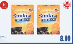 Wholesale Club SUNKIST FRUIT SNACKS, 36 ct offer