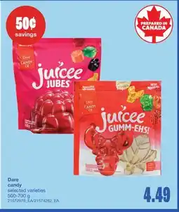 Wholesale Club CANDY, 500-700 G offer