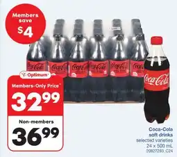 Wholesale Club SOFT DRINKS, 24 x 500 mL offer