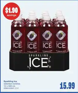 Wholesale Club SPARKLING ICE, 12 x 500 mL offer