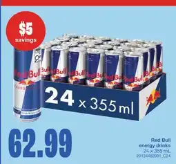 Wholesale Club ENERGY DRINKS, 24 x 355 mL offer