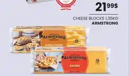 Wholesale Club ARMSTRONG CHEESE BLOCKS, 1.35 KG offer