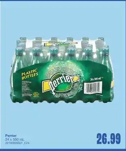 Wholesale Club PERRIER, 24 X 500 ML offer