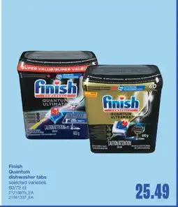 Wholesale Club QUANTUM DISHWASHER TABS, 60/72 CT offer