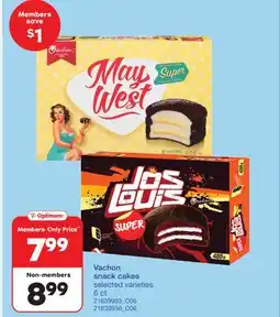 Wholesale Club VACHON SNACK CAKES, 6 ct offer