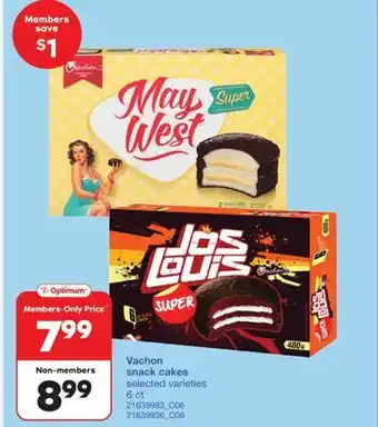 Wholesale Club VACHON SNACK CAKES, 6 ct offer