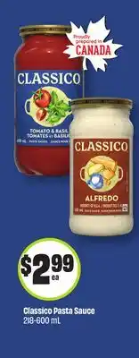 FreshCo Classico Pasta Sauce 218-600 mL offer